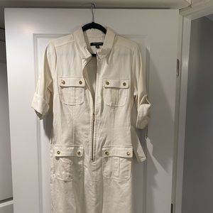 Saharagano ivory dress